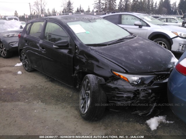 JTNKARJE9GJ518936 - 2016 TOYOTA SCION IM BLACK photo 1