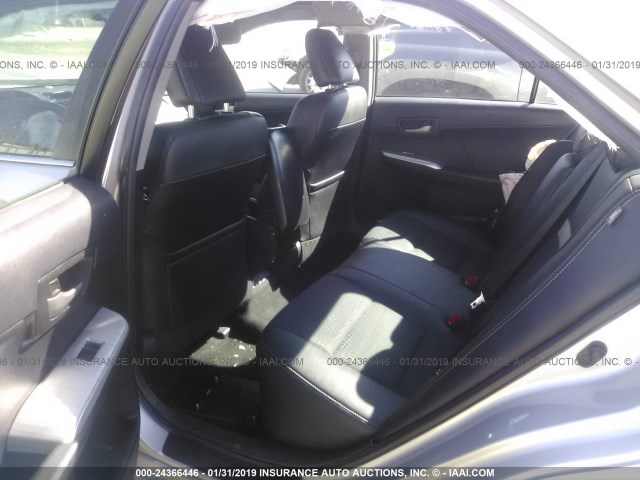 4T1BF1FK1EU443596 - 2014 TOYOTA CAMRY L/SE/LE/XLE 银色 照片 8