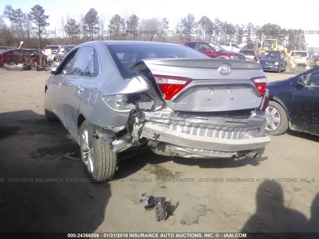 4T1BF1FK4GU555473 - 2016 TOYOTA CAMRY LE/XLE/SE/XSE SILVER photo 6