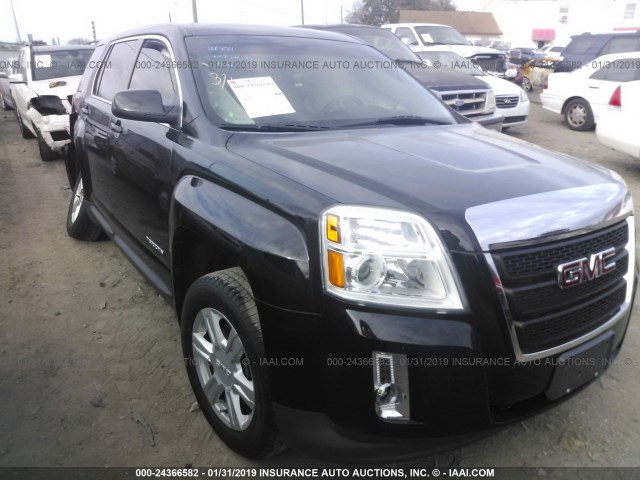 2GKALMEK4F6281334 - 2015 GMC TERRAIN SLE BLACK photo 1