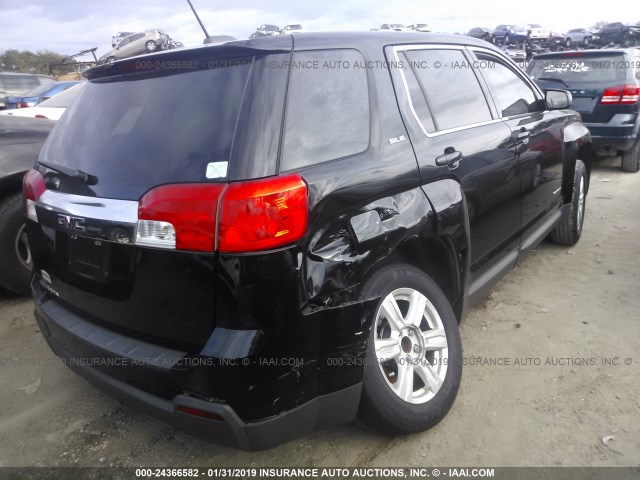 2GKALMEK4F6281334 - 2015 GMC TERRAIN SLE BLACK photo 4