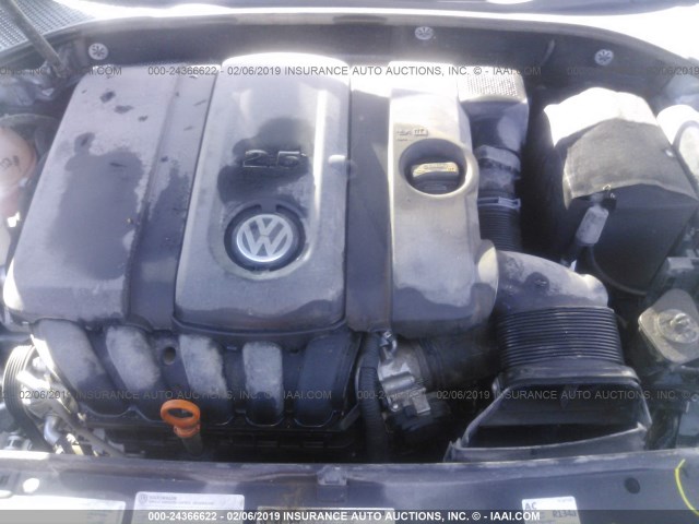 1VWBH7A39EC005669 - 2014 VOLKSWAGEN PASSAT SE GRAY photo 10