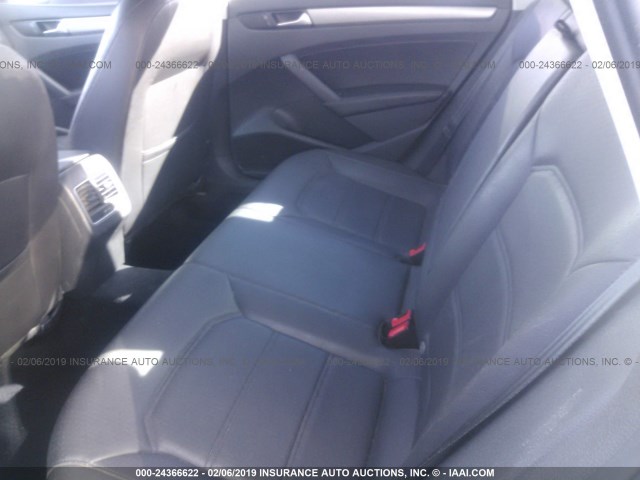 1VWBH7A39EC005669 - 2014 VOLKSWAGEN PASSAT SE GRAY photo 8