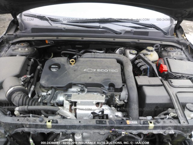 1G1ZB5ST0HF127371 - 2017 CHEVROLET MALIBU LS BLACK photo 10