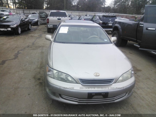 JT8BF28G1Y5079891 - 2000 LEXUS ES 300 TAN photo 6