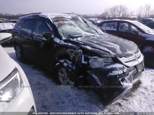 3C4PDCBG2CT297259 - 2012 DODGE JOURNEY SXT BLACK photo 1