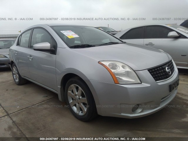 3N1AB61E88L738576 - 2008 NISSAN SENTRA 2.0/2.0S/2.0SL SILVER photo 1