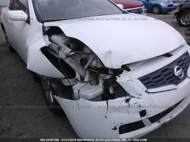 1N4AL24E98C128041 - 2008 NISSAN ALTIMA 2.5S WHITE photo 6