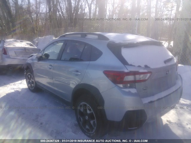 JF2GTABC0J9242580 - 2018 SUBARU CROSSTREK PREMIUM Күміс фото 3