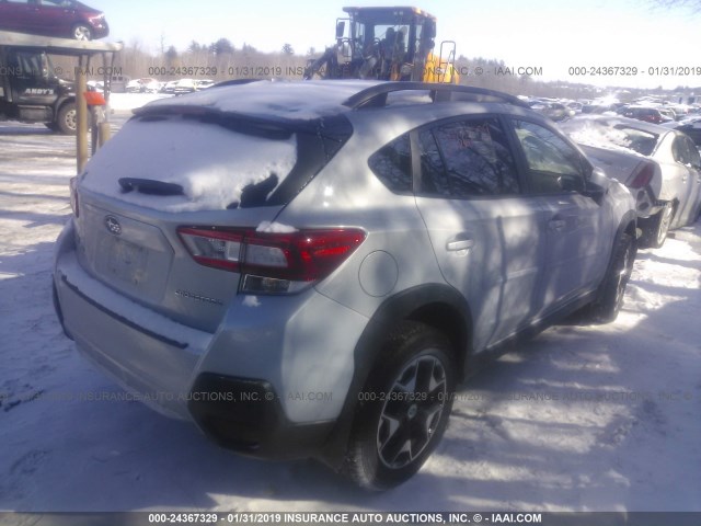JF2GTABC0J9242580 - 2018 SUBARU CROSSTREK PREMIUM Күміс фото 4