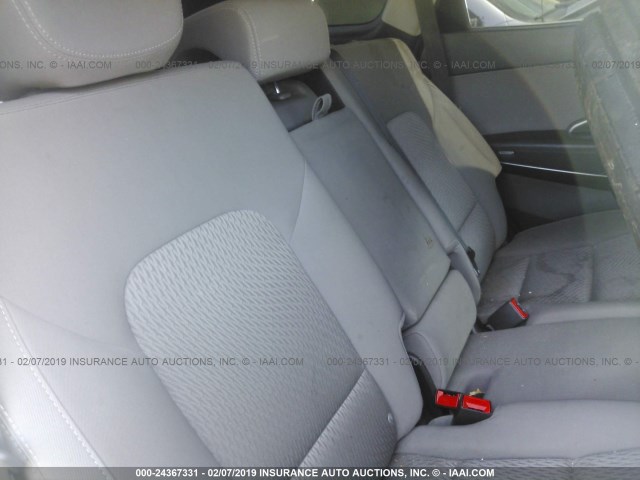 KM8SM4HF8GU151311 - 2016 HYUNDAI SANTA FE SE WHITE photo 8