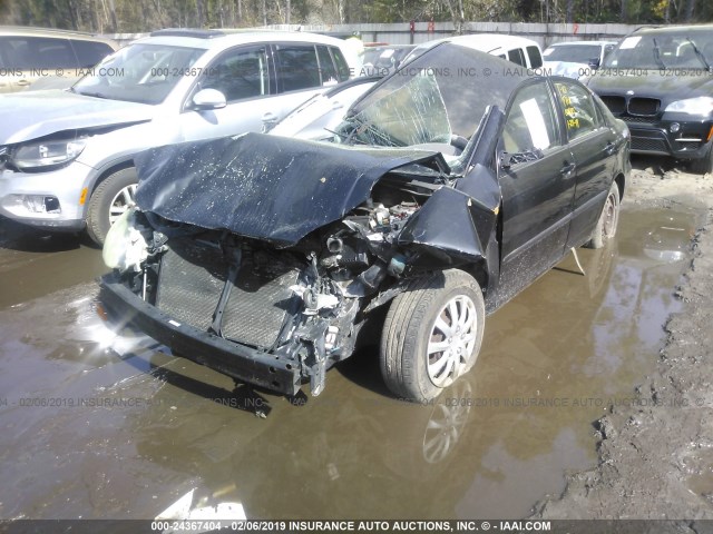 1NXBR32E67Z912557 - 2007 TOYOTA COROLLA CE/LE/S BLACK photo 2