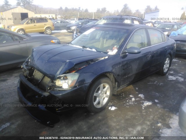 1N4AL11D46N360604 - 2006 NISSAN ALTIMA S/SL BLUE photo 2