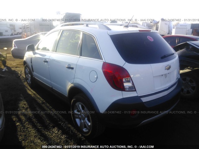 3GNAL2EKXES652603 - 2014 CHEVROLET CAPTIVA LS 白色 照片 3