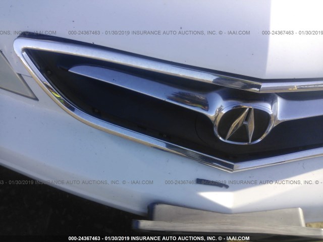 19UYA42521A011613 - 2001 ACURA 3.2CL WHITE photo 6