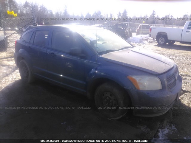 1B3HB28A79D161345 - 2009 DODGE CALIBER SE BLUE photo 1