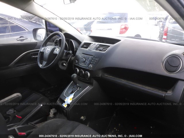 JM1CW2BL7C0114287 - 2012 MAZDA 5 GRAY photo 5