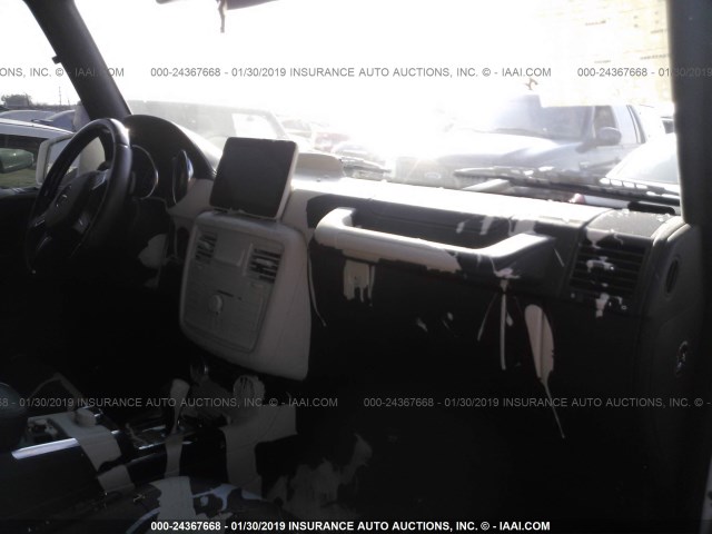 WDCYC3KF7HX266805 - 2017 MERCEDES-BENZ G 550 WHITE photo 5