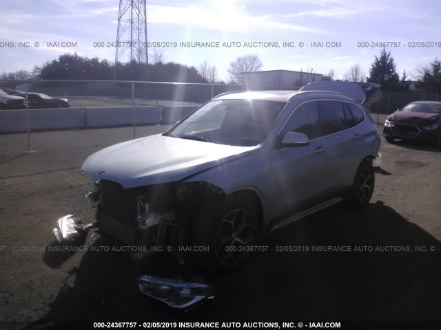 WBXHT3C30G5E54169 - 2016 BMW X1 XDRIVE28I SILVER photo 2