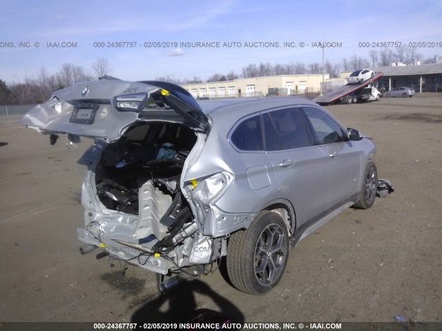 WBXHT3C30G5E54169 - 2016 BMW X1 XDRIVE28I SILVER photo 4