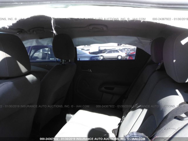 1G1JA6SH9D4154852 - 2013 CHEVROLET SONIC LS 橙色 照片 8