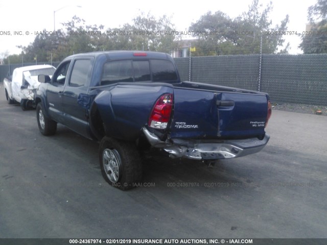 3TMJU62N08M065475 - 2008 TOYOTA TACOMA DOUBLE CAB PRERUNNER BLUE photo 6