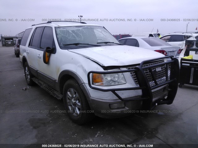 1FMPU17L53LA93816 - 2003 FORD EXPEDITION EDDIE BAUER WHITE photo 1