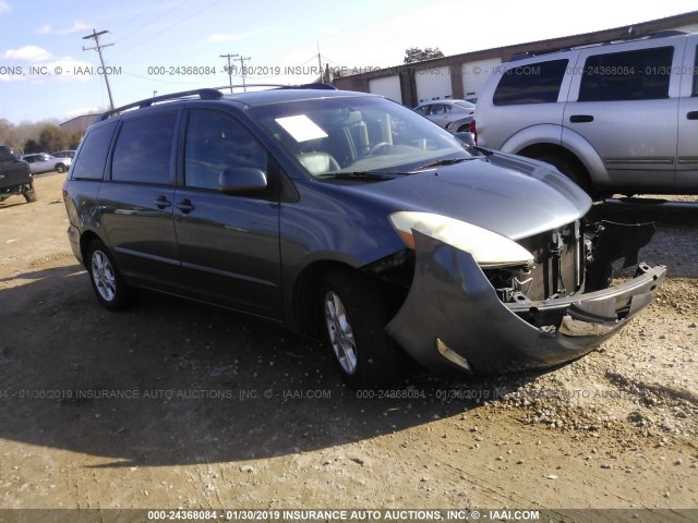 5TDZA22C76S483452 - 2006 TOYOTA SIENNA XLE/XLE LIMITED GRAY photo 1