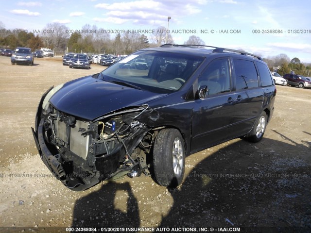 5TDZA22C76S483452 - 2006 TOYOTA SIENNA XLE/XLE LIMITED GRAY photo 2