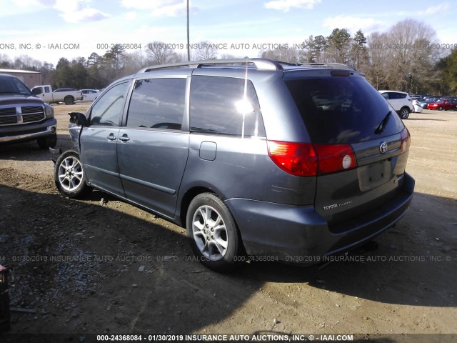 5TDZA22C76S483452 - 2006 TOYOTA SIENNA XLE/XLE LIMITED GRAY photo 3