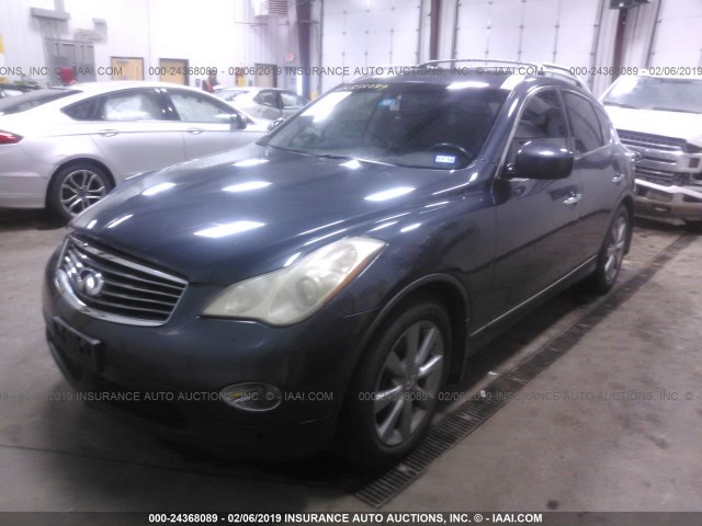 JNKAJ09E78M304185 - 2008 INFINITI EX35 JOURNEY GRAY photo 2