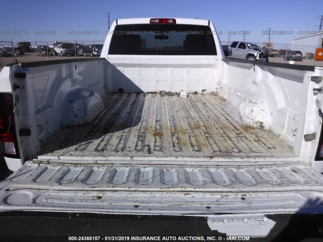 3C6LD5AT1CG306140 - 2012 DODGE RAM 2500 ST WHITE photo 8