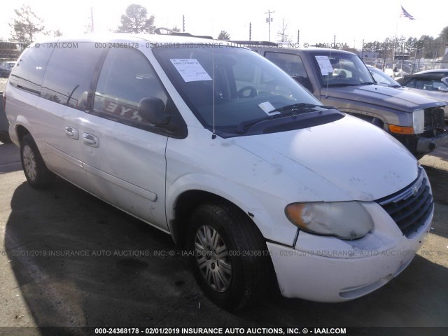 2C4GP44R15R384135 - 2005 CHRYSLER TOWN & COUNTRY LX WHITE photo 1