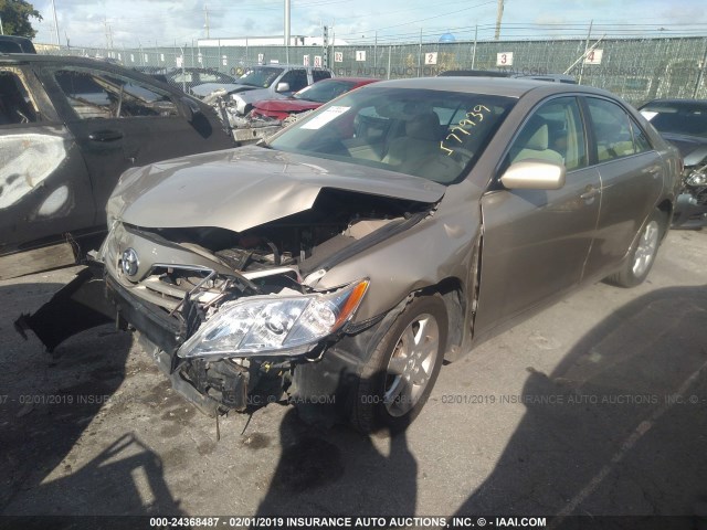 4T1BE46K77U577939 - 2007 TOYOTA CAMRY NEW GENERAT CE/LE/XLE/SE GOLD photo 2