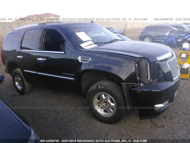 1GYS4DEF7DR285518 - 2013 CADILLAC ESCALADE PLATINUM BLACK photo 1