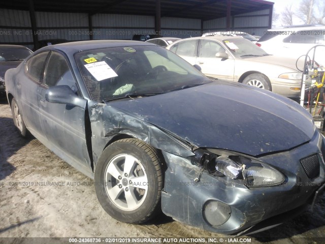 2G2WP552461245947 - 2006 PONTIAC GRAND PRIX BLUE photo 6