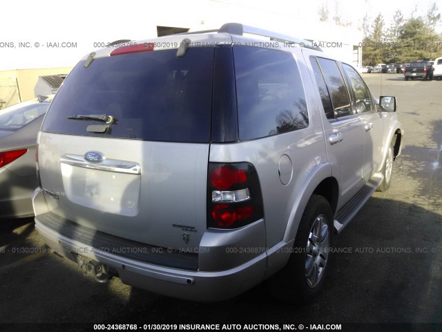 1FMEU75866UB56459 - 2006 FORD EXPLORER LIMITED SILVER photo 4