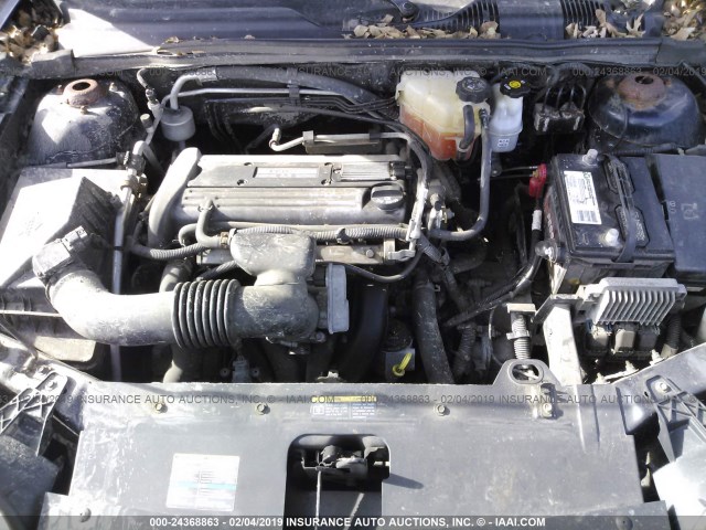 1G1ZS51F66F111460 - 2006 CHEVROLET MALIBU LS Dark Blue photo 10