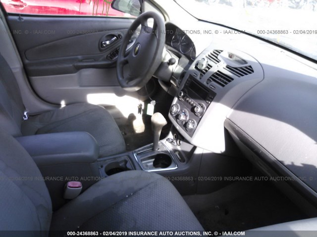 1G1ZS51F66F111460 - 2006 CHEVROLET MALIBU LS Dark Blue photo 5