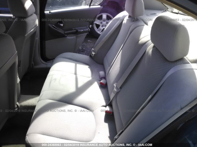 1G1ZS51F66F111460 - 2006 CHEVROLET MALIBU LS Dark Blue photo 8