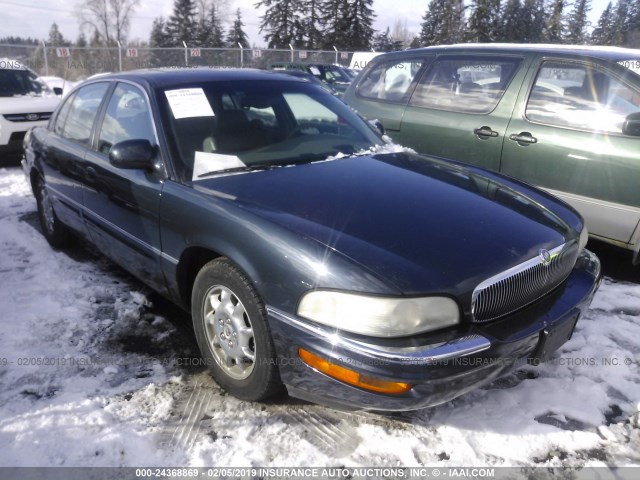 1G4CU5215Y4144874 - 2000 BUICK PARK AVENUE ULTRA Dark Blue photo 1