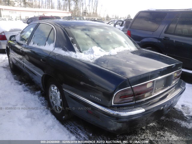 1G4CU5215Y4144874 - 2000 BUICK PARK AVENUE ULTRA Dark Blue photo 3