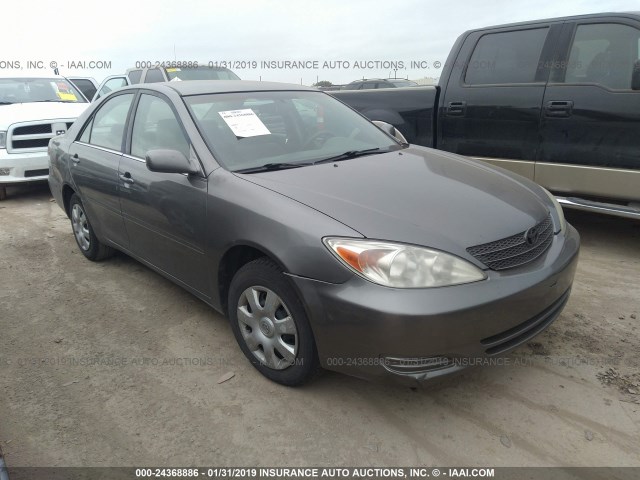 4T1BE32K43U651828 - 2003 TOYOTA CAMRY LE/XLE/SE GRAY photo 1