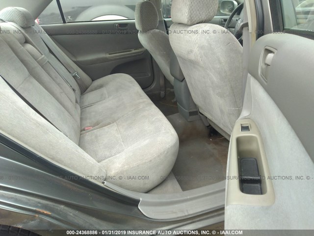 4T1BE32K43U651828 - 2003 TOYOTA CAMRY LE/XLE/SE GRAY photo 8