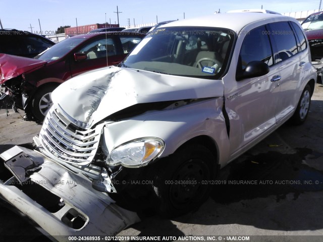 3A4FY58B26T314907 - 2006 CHRYSLER PT CRUISER TOURING WHITE photo 2