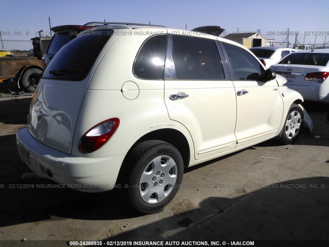 3A4FY58B26T314907 - 2006 CHRYSLER PT CRUISER TOURING WHITE photo 4