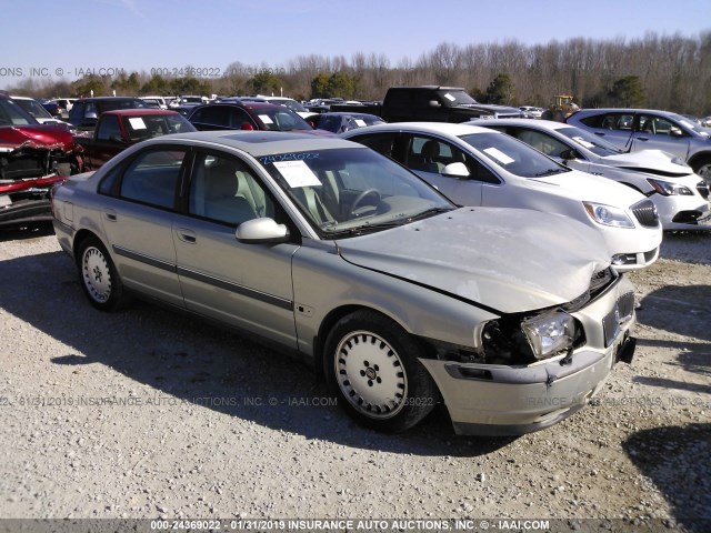 YV1TS94D011173080 - 2001 VOLVO S80 SILVER photo 1