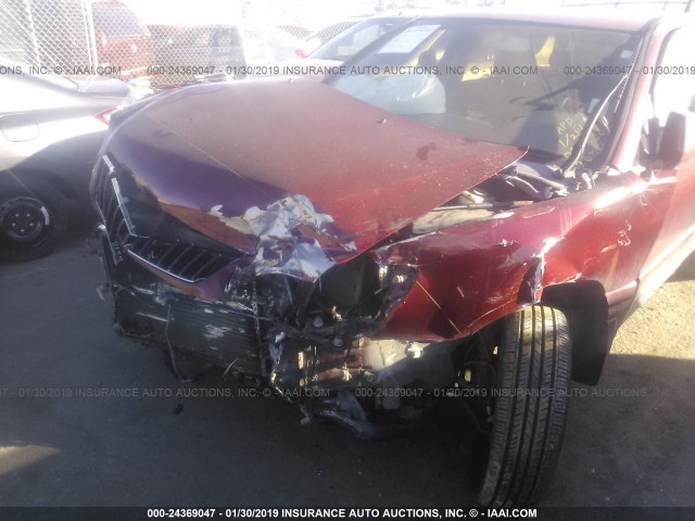 JT6HF10UXX0056541 - 1999 LEXUS RX 300 RED photo 6