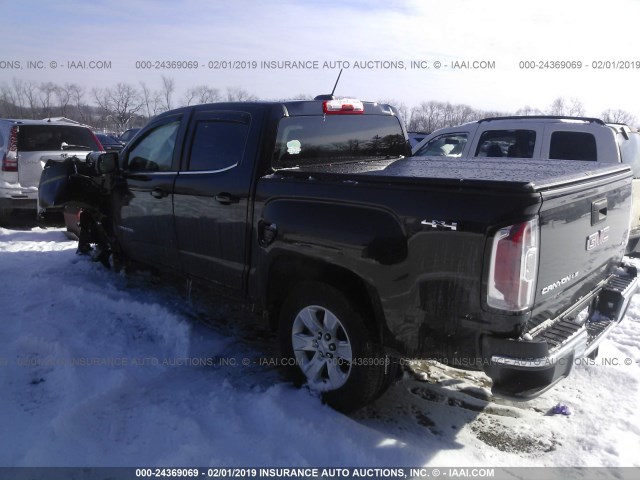 1GTG6CEN1J1141206 - 2018 GMC CANYON SLE BLACK photo 3