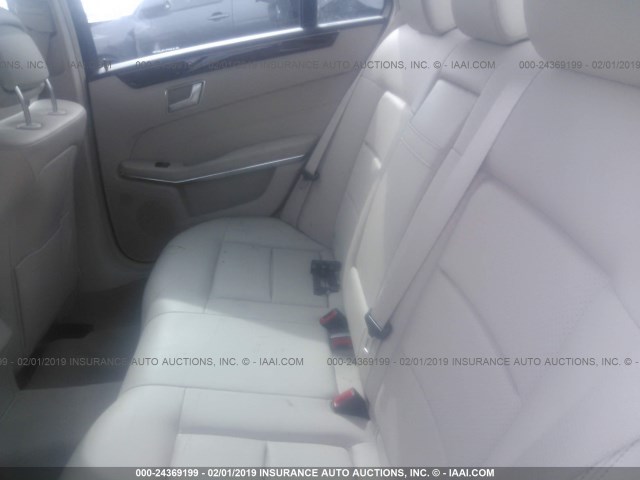 WDDHF5KB1EA903357 - 2014 MERCEDES-BENZ E 350 BLUE photo 8